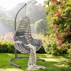 Milas | Tekli Rattan Bahçe-Balkon Salıncağı