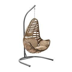 Milas | Tekli Rattan Bahçe-Balkon Salıncağı